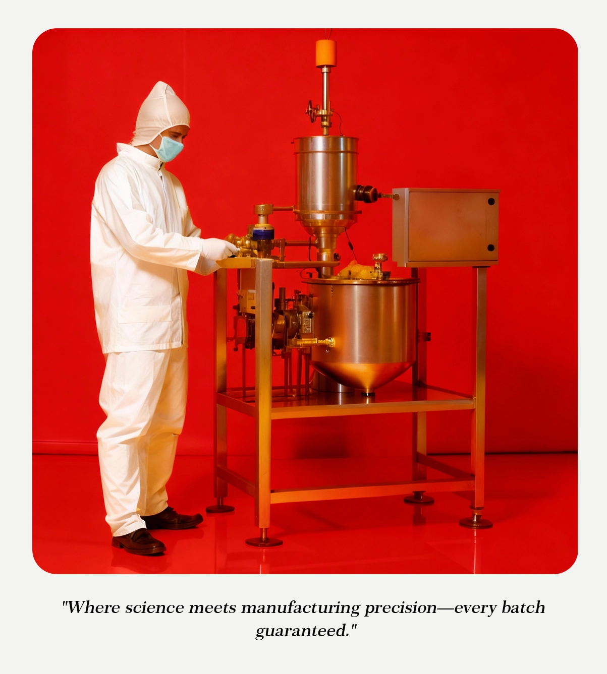Metaberine manufacturing facility — GMP-certified and USFDA-registered production